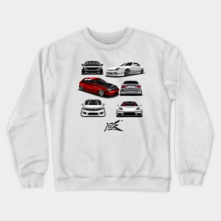 honda acura collection Crewneck Sweatshirt